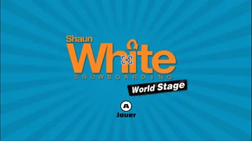 Shaun White Snowboarding World Stage screen shot title